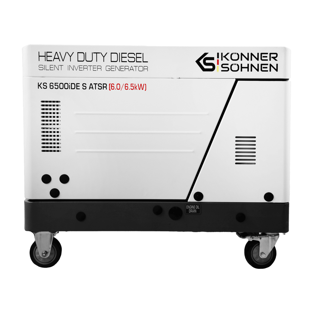 Diesel Inverter Generator i Lyddæmpet Kabinet KS 6500iDE S ATSR