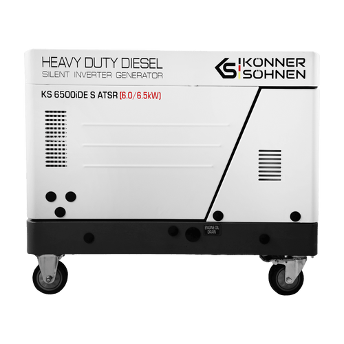 Dízel inverteres generátor hangszigetelt burkolatban KS 6500iDE S ATSR