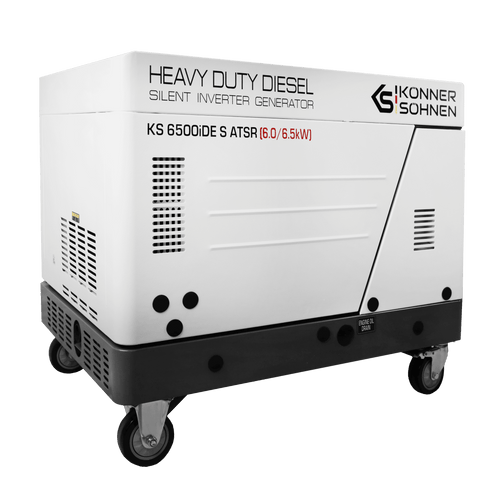 Dízel inverteres generátor hangszigetelt burkolatban KS 6500iDE S ATSR