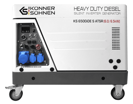 Дизелов инверторен генератор в шумоизолиращ корпус KS 6500iDE S ATSR