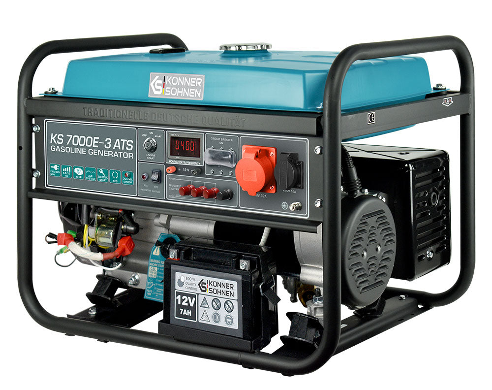 Benzínový generátor „Könner & Söhnen“ KS 7000E-3 ATS