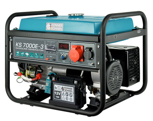 Benzínový generátor „Könner & Söhnen“ KS 7000E-3