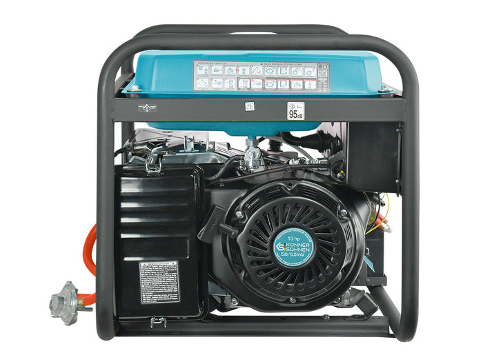 Groupe électrogène à essence/gaz "Könner & Söhnen" KS 7000E G
