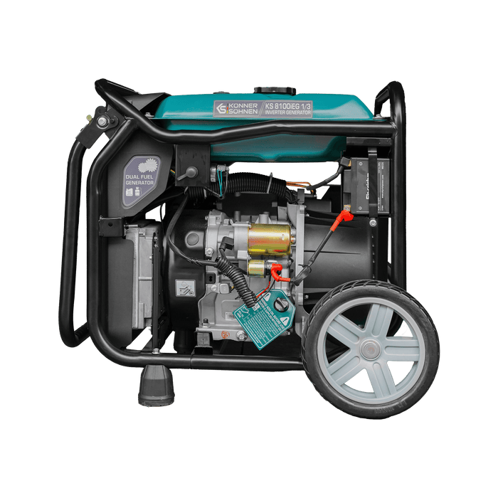LPG/benzin invertergenerator KS 8100iEG 1/3