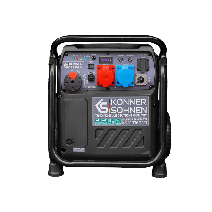 LPG/benzin invertergenerator KS 8100iEG 1/3