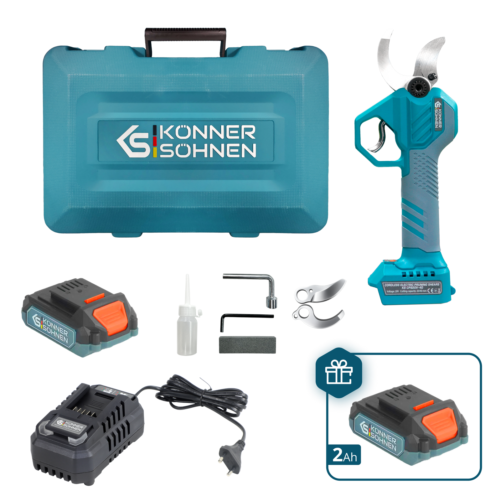 Sekator akumulatorowy KS CPS20V-40 Case PLUS