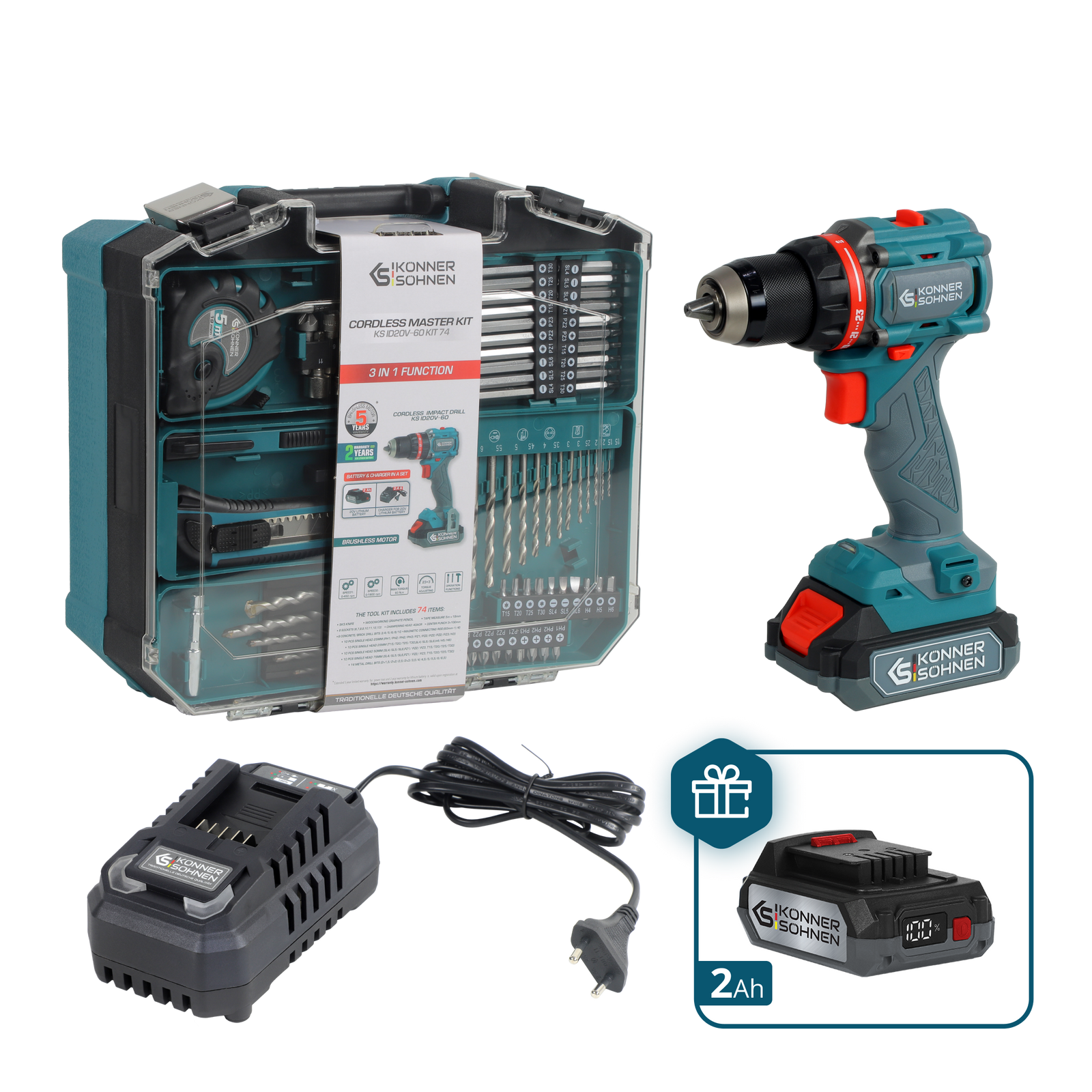 Bežični Master Set KS ID20V-60 KIT 74