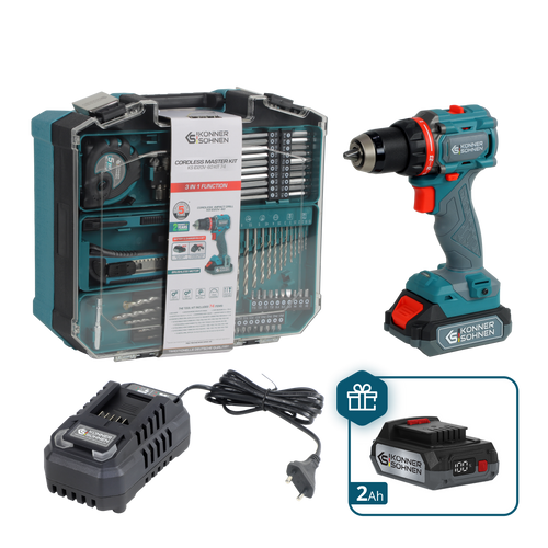 Conjunto Mestre Sem Fios KS ID20V-60 KIT 74