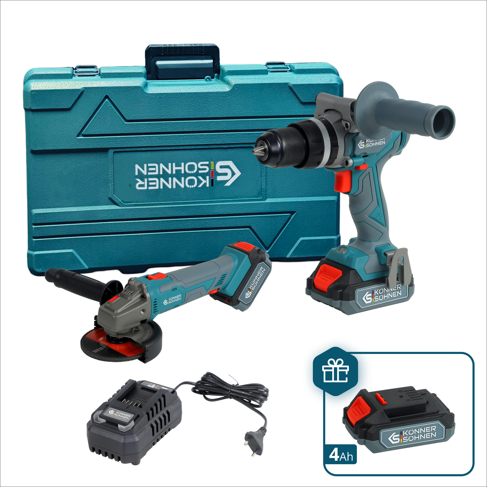 Ledningsfri Master Sæt KS IDAGB 20V SET 1 PLUS