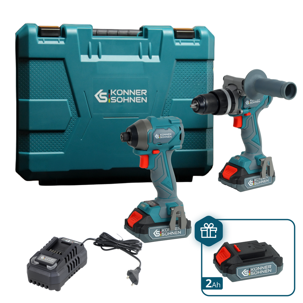 Zestaw bezprzewodowy Master Set 2w1 KS IDISD 20V SET 2 PLUS