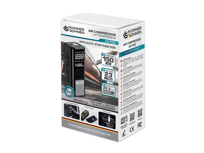 Batterij-aangedreven compressor KS P20