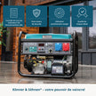 Groupe électrogène à essence "Könner & Söhnen" KS 7000E 1/3 thumbnail