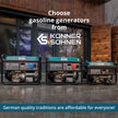 Benzinegenerator "Könner & Söhnen" KS 7000E 1/3 thumbnail