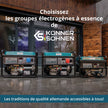Groupe électrogène à essence "Könner & Söhnen" KS 7000E thumbnail