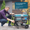 LPG/benzínový generátor „Könner & Söhnen“ KS 7000E G thumbnail