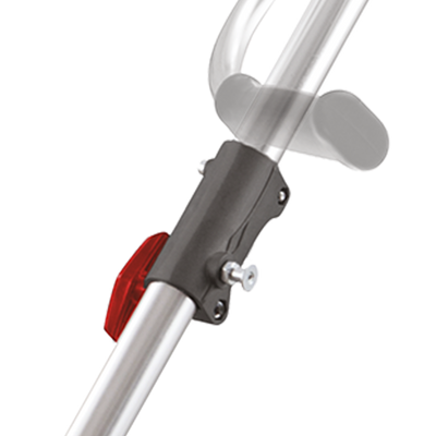 Ax solid detașabil cu conector din aluminiu 