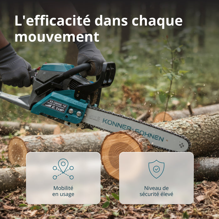 Tronçonneuse à essence KS CS20G-16