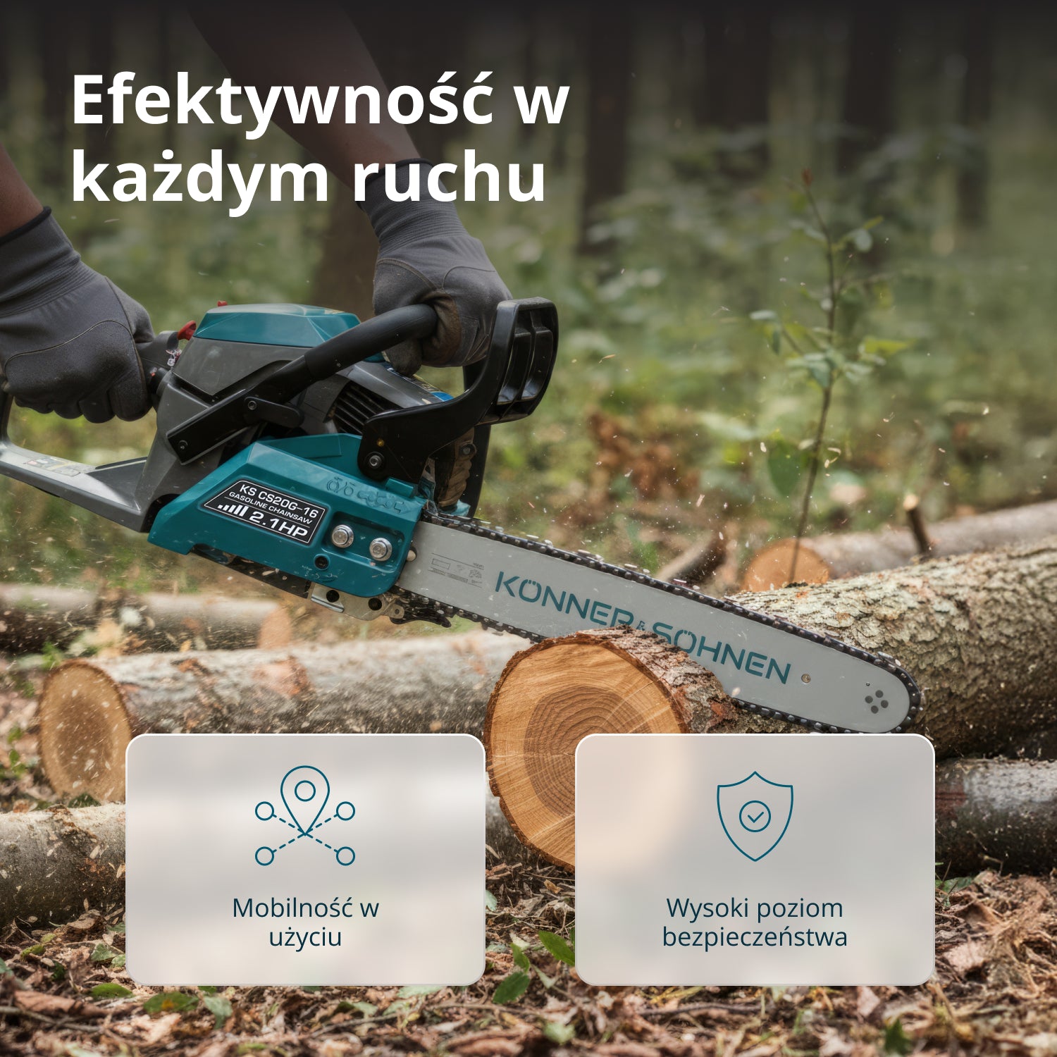 Motosega a Benzina KS CS20G-16