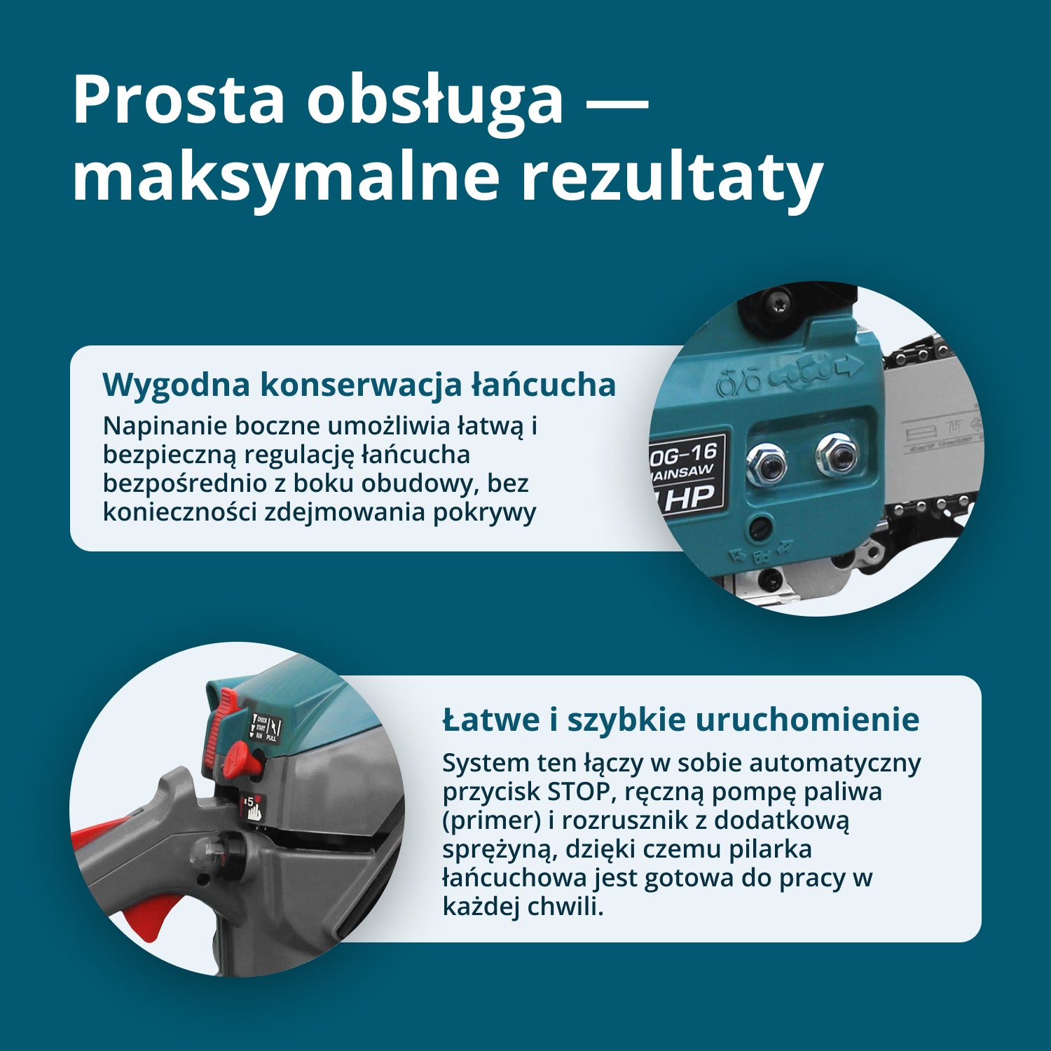 Motosega a Benzina KS CS20G-16