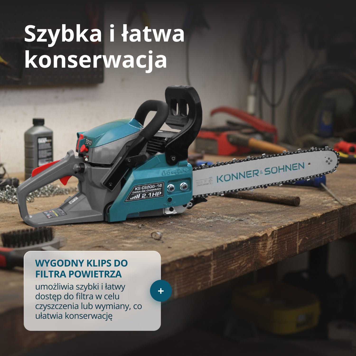 Motosega a Benzina KS CS20G-16