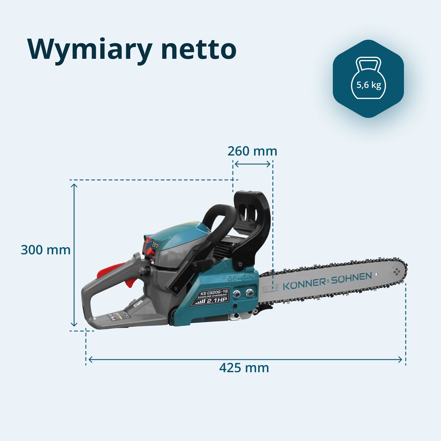 Motosega a Benzina KS CS20G-16