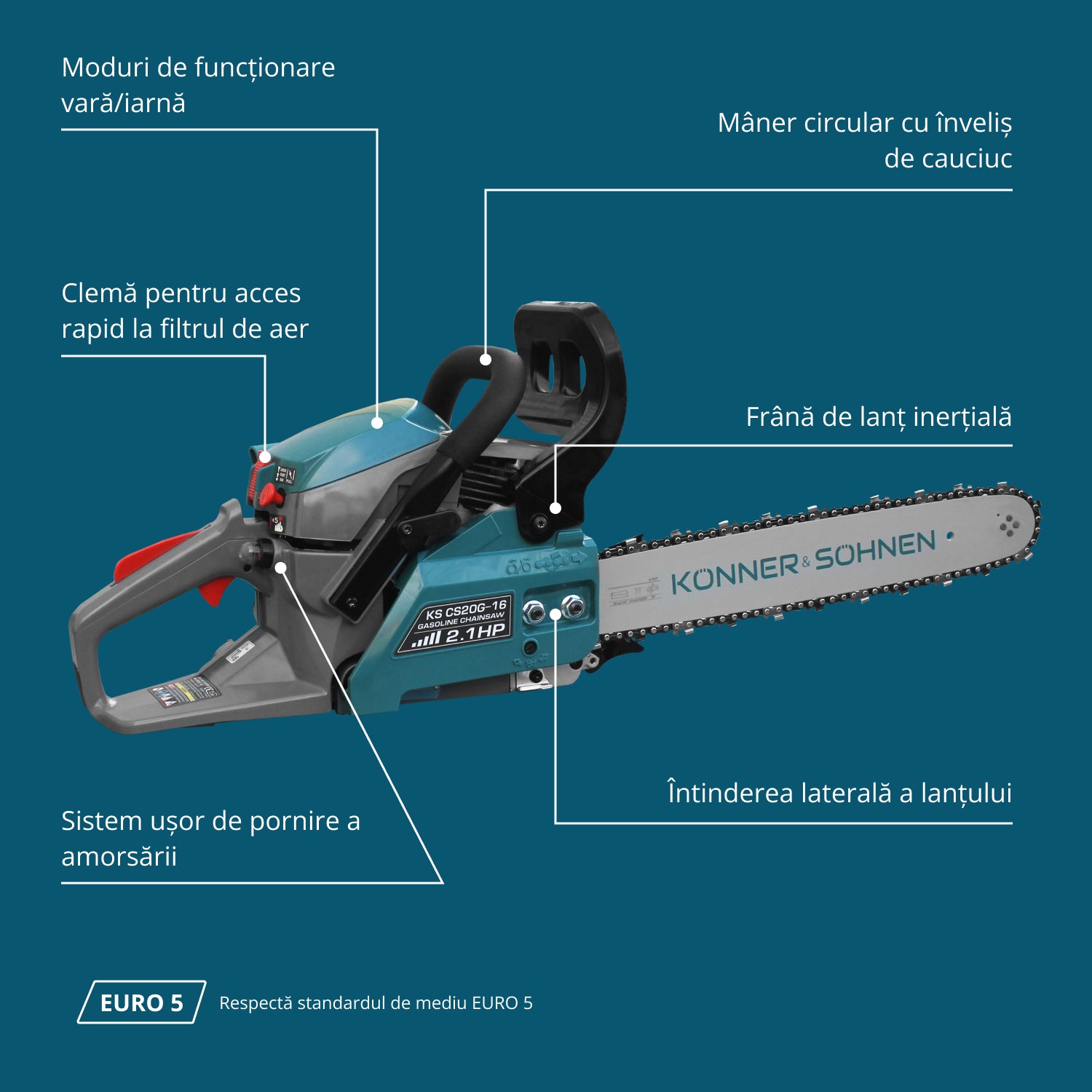 Motosega a Benzina KS CS20G-16