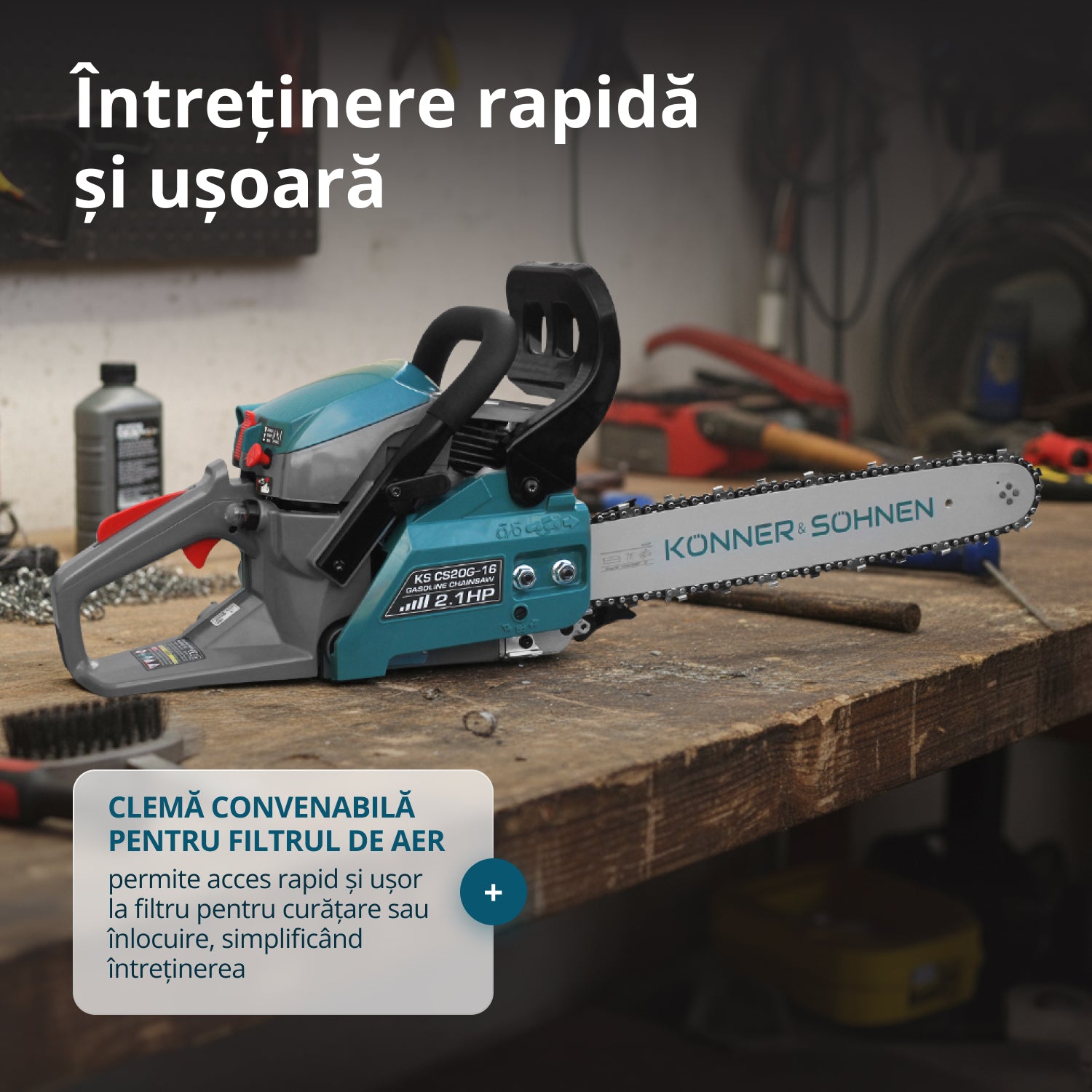 Motosega a Benzina KS CS20G-16