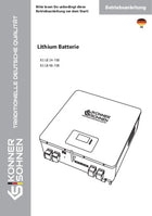 Lithiumbatterie KS LB 24-100, KS LB 48-100
