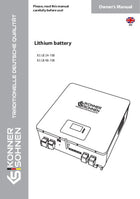 Lithiová baterie KS LB 24-100, KS LB 48-100