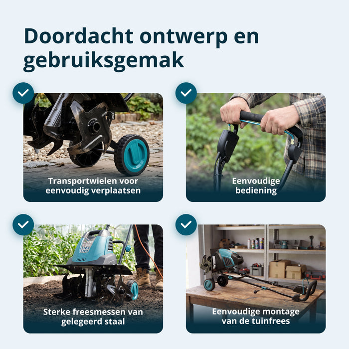 Elektrische tuinfrees KS 1500T E