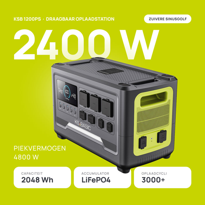 Draagbare Power Station KSB 1200PS