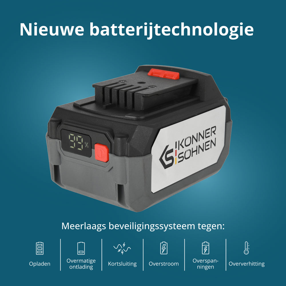 20V Lithiumbatterij KS 20V4-1