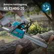 Benzinekettingzaag KS CS40G-20 thumbnail