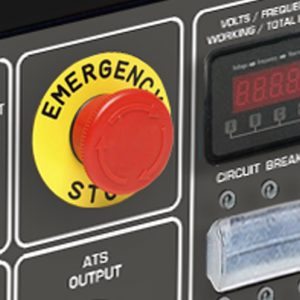 Ergonomický ovládací panel