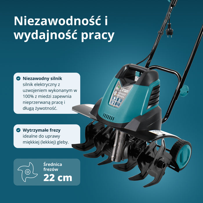 Glebogryzarka elektryczna KS 1500T E
