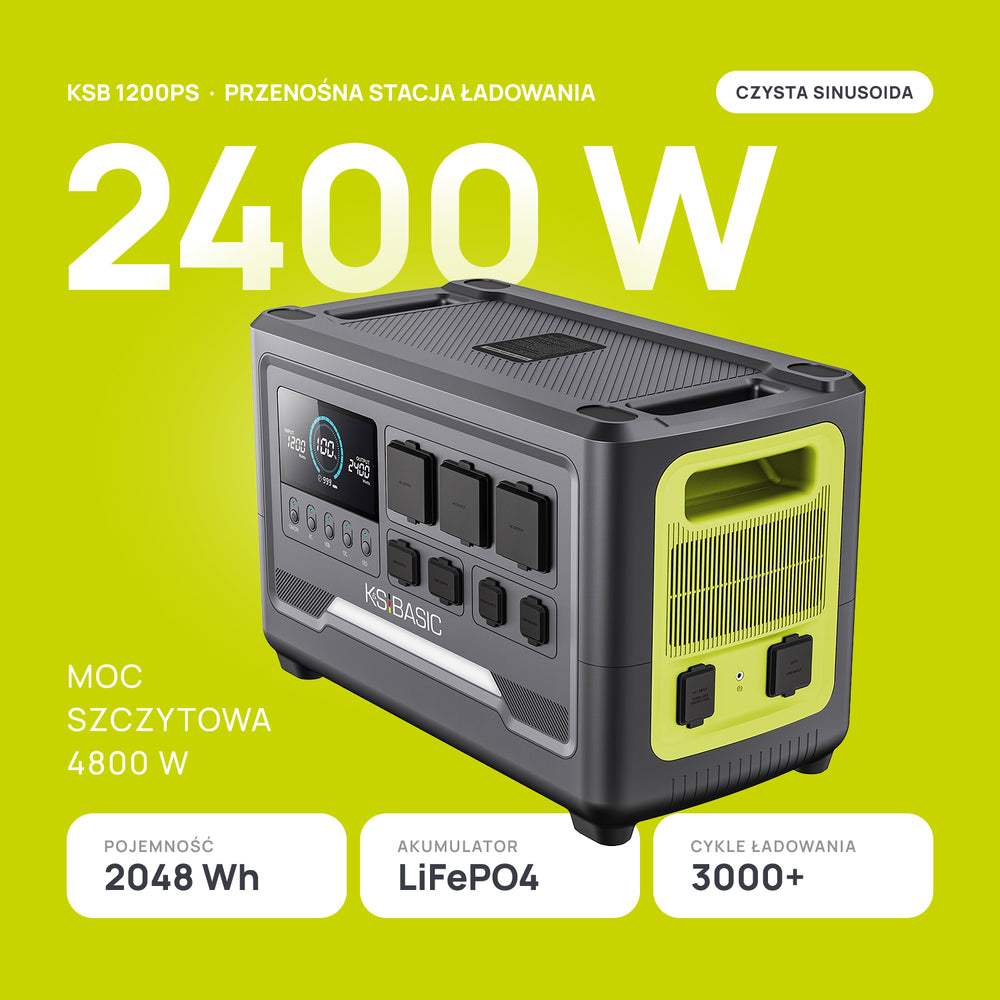 Przenośna stacja zasilania KSB 1200PS