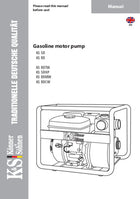 Gasoline motor pump K&S