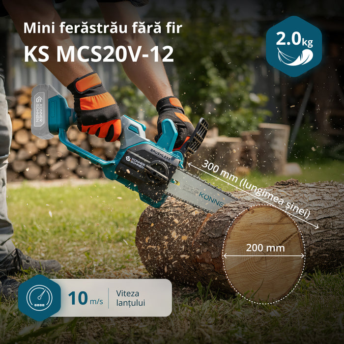 Ferăstrău cu acumulator KS MCS20V-12
