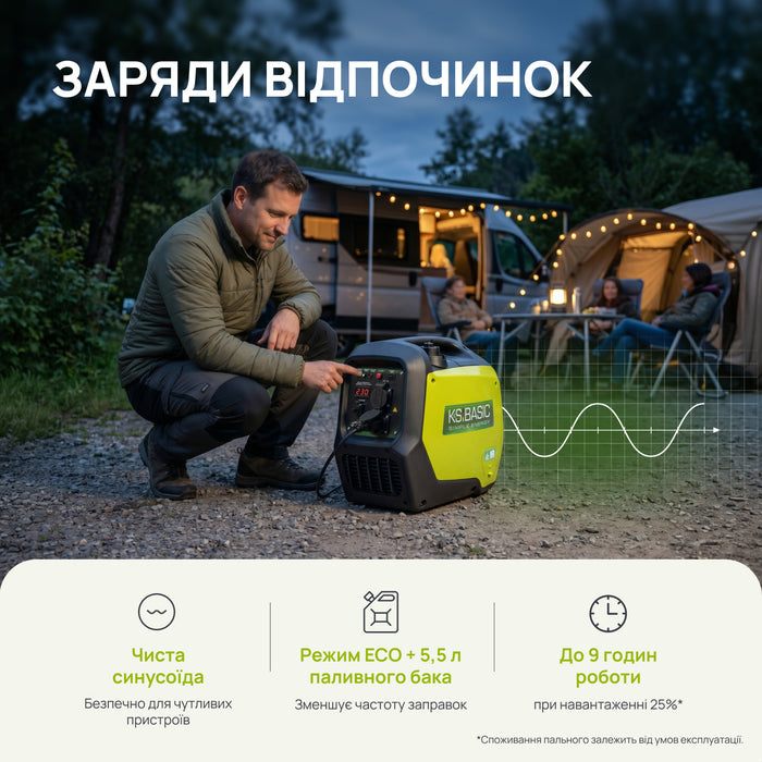 Інверторний генератор KSB 32i S 