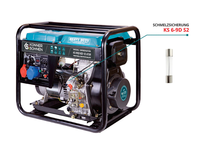 Biztosíték KS 6-9D S2