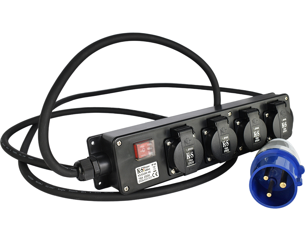 Steckdosenadapter KS EX3M-4S