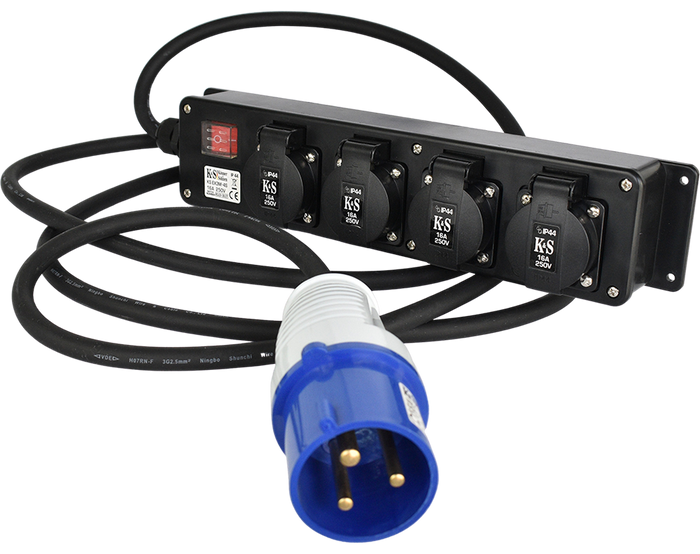 Steckdosenadapter KS EX3M-4S