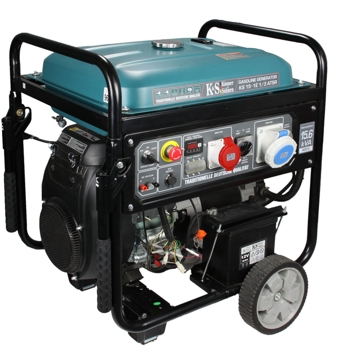 Bensindriven generator 'Könner & Söhnen' KS 15-1E 1/3 ATSR
