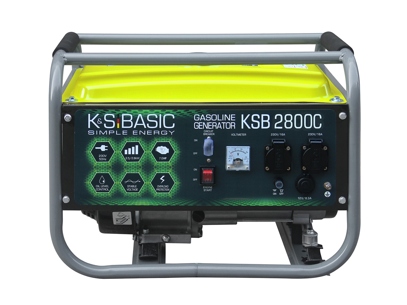 Bensiinigeneraattori "K&S BASIC" KSB 2800C