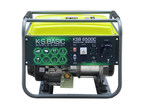 Bensiinikäyttöinen generaattori 'K&S BASIC' KSB 6500C