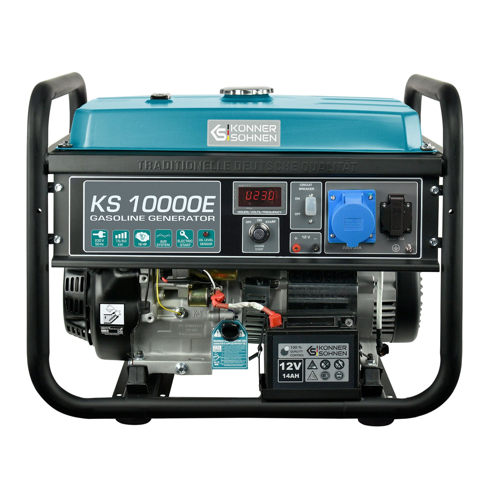 Benzin-Generator "Könner & Söhnen" KS 10000E