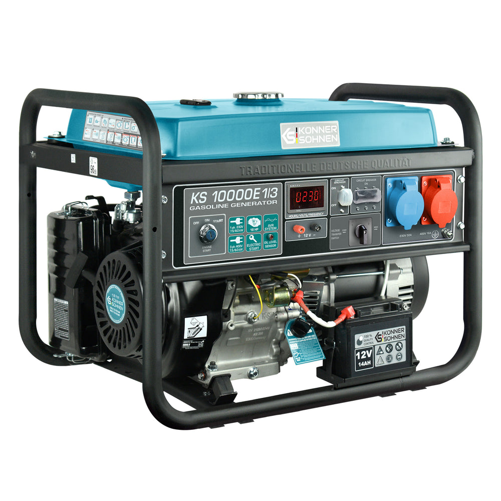 Generador de gasolina "Könner & Söhnen" KS 10000E 1/3