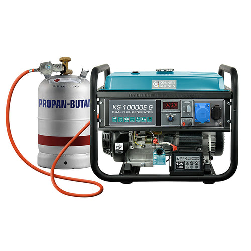 Generátor LPG/benzín "Könner & Söhnen" KS 10000E G