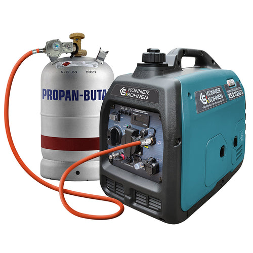 Invertorový generátor na LPG/benzín KS 2100iG S