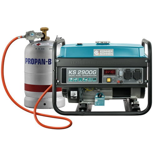 LPG/Benzínový generátor „Könner & Söhnen“ KS 2900G